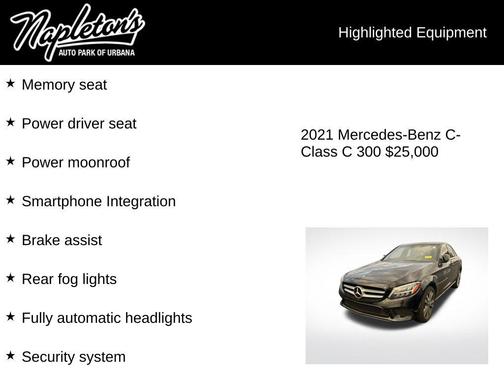 2021 Mercedes-Benz C-Class C 300 4MATIC