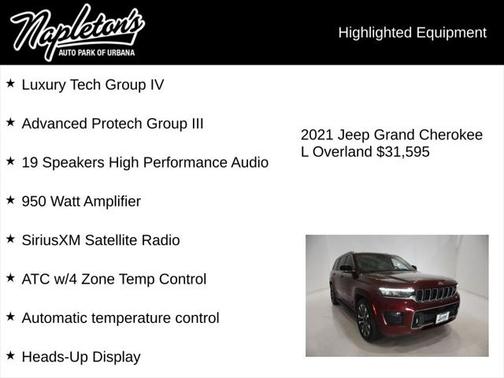 2021 Jeep Grand Cherokee L Overland