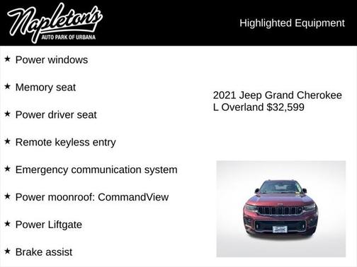 2021 Jeep Grand Cherokee L Overland