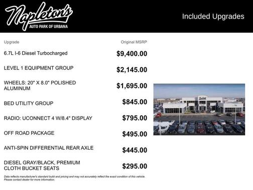 2021 RAM 2500 Big Horn Crew Cab 4x4 6'4' Box