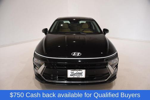 Abyss Black 2025 Hyundai SONATA Hybrid Limited