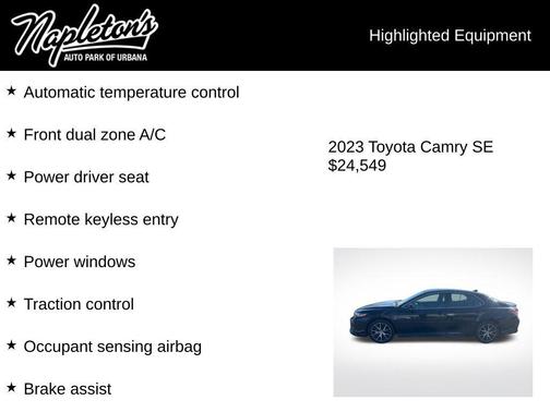 2023 Toyota Camry SE