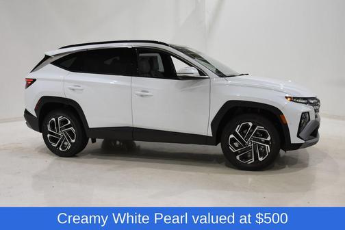 Creamy White Pearl 2026 Hyundai TUCSON Hybrid Limited