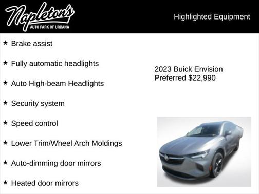 2023 Buick Envision Preferred FWD