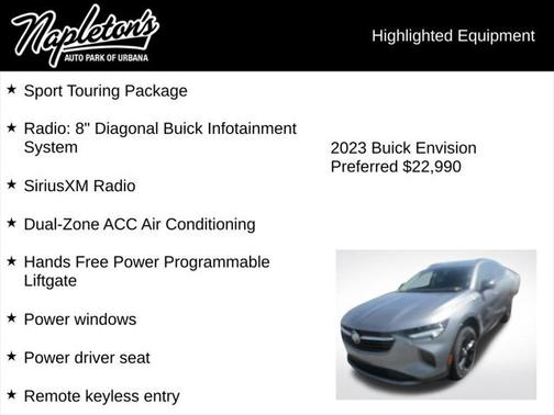 2023 Buick Envision Preferred FWD
