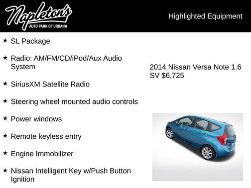 2014 Nissan Versa Note SV
