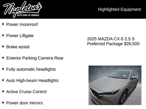 2025 Mazda CX-5 2.5 S Preferred Package