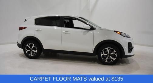 Clear White 2020 Kia Sportage LX