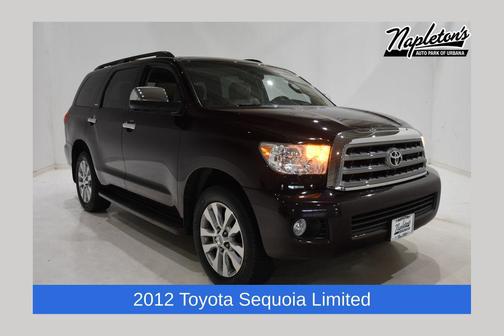 Sizzling Crimson Mica 2012 Toyota Sequoia Limited
