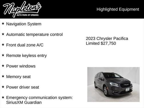 2023 Chrysler Pacifica Limited