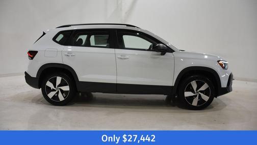 Pure White 2026 Volkswagen Taos S