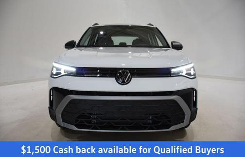 Pure White 2026 Volkswagen Taos S