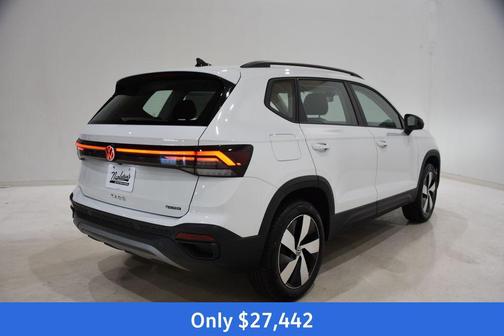 Pure White 2026 Volkswagen Taos S