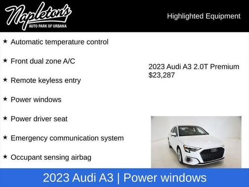2023 Audi A3 Premium