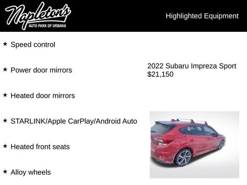 2022 Subaru Impreza Sport