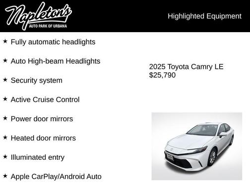 2025 Toyota Camry LE