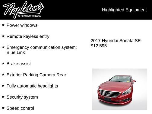 2017 Hyundai SONATA SE