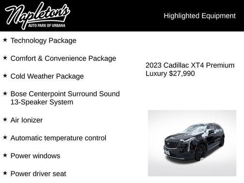 2023 Cadillac XT4 Premium Luxury
