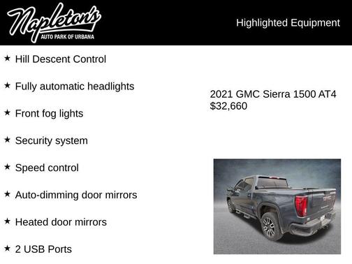 2021 GMC Sierra 1500 AT4