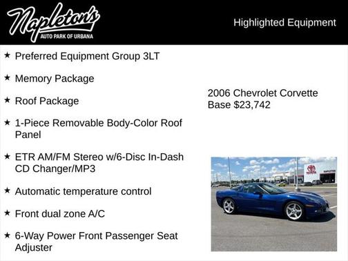 2006 Chevrolet Corvette Base