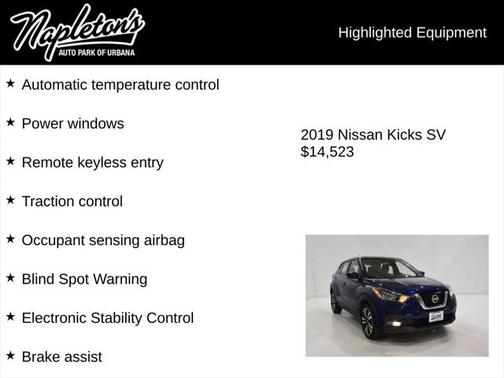 2019 Nissan Kicks SV
