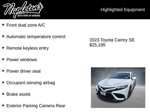2023 Toyota Camry SE