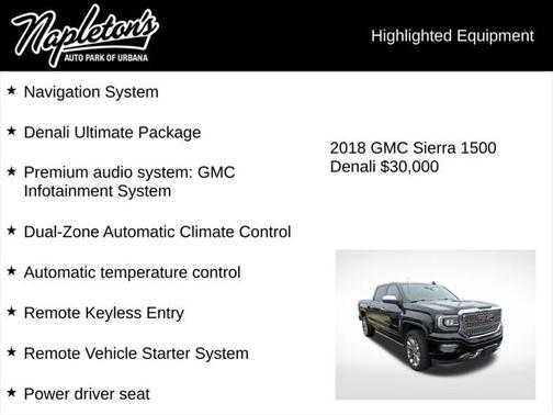 2018 GMC Sierra 1500 Denali Ultimate