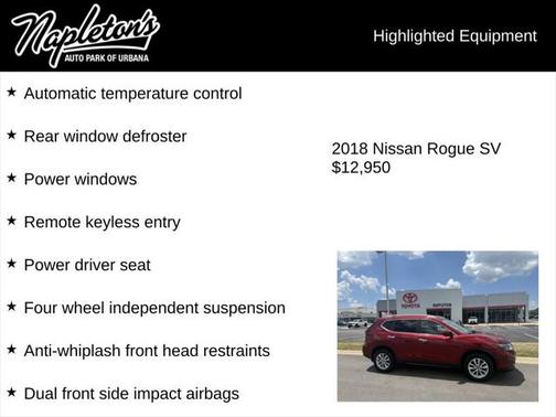 2018 Nissan Rogue SV