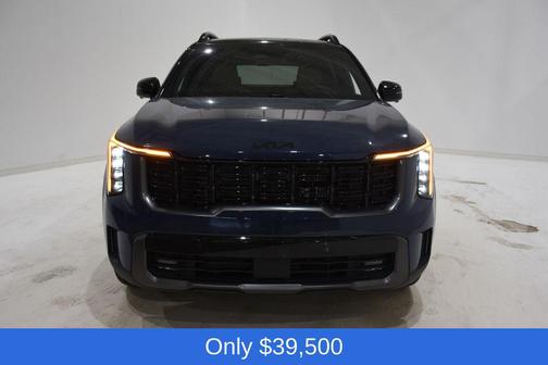 Midnight Lake Blue 2025 Kia Sorento SX