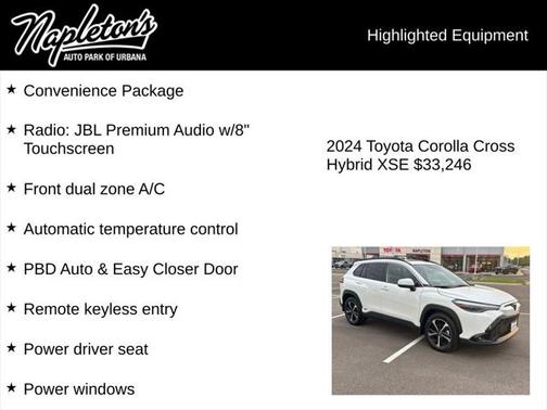 2024 Toyota Corolla Hybrid SE