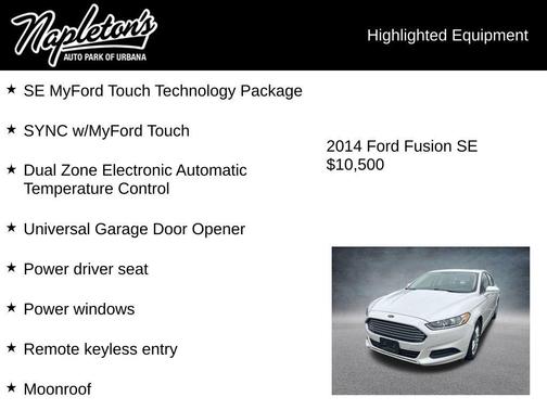 2014 Ford Fusion SE