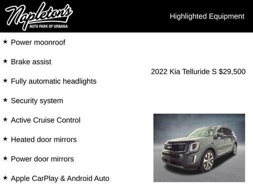 2022 Kia Telluride S