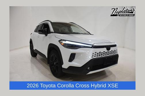 Wind Chill Pearl 2026 Toyota Corolla Hybrid SE