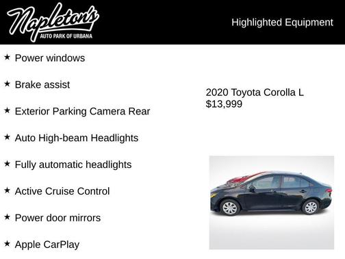 2020 Toyota Corolla L