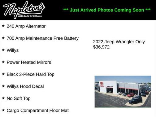 2022 Jeep Wrangler Willys