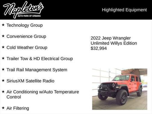 2022 Jeep Wrangler Willys