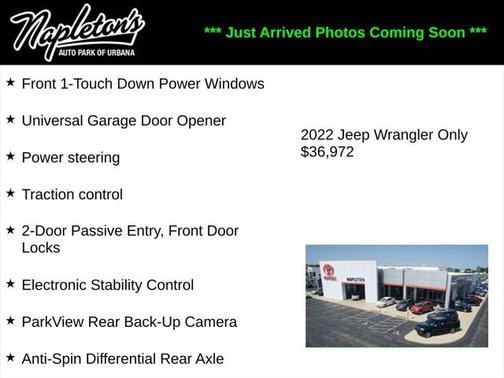 2022 Jeep Wrangler Willys
