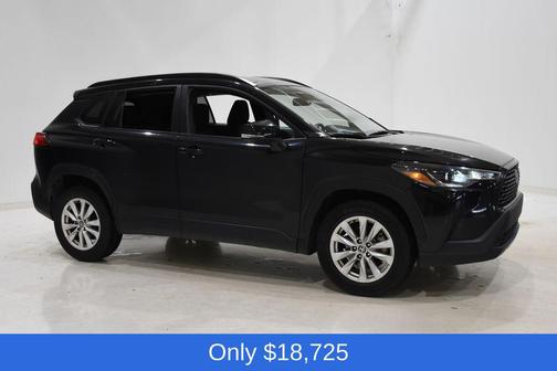 Jet Black 2023 Toyota Corolla Cross LE