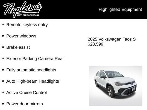 2025 Volkswagen Taos 1.5T S