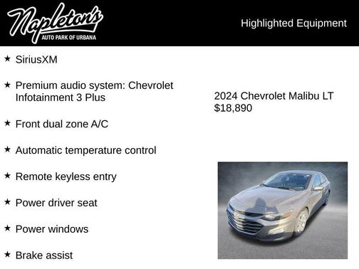 2024 Chevrolet Malibu FWD 1LT