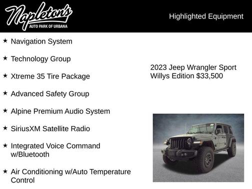 2023 Jeep Wrangler Willys