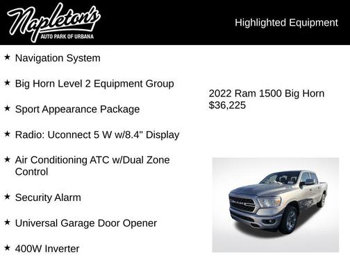 2022 RAM 1500 Big Horn/Lone Star