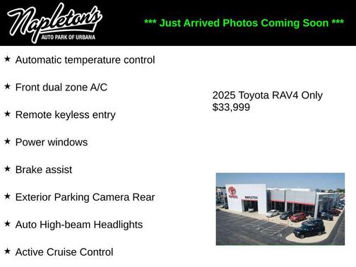 Silver Sky Metallic 2025 Toyota RAV4 Hybrid LE
