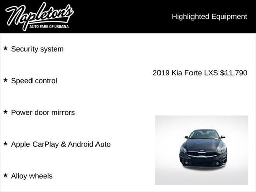2019 Kia Forte LXS