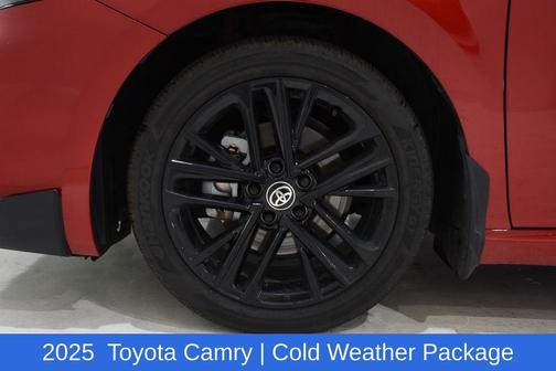 Supersonic Red 2025 Toyota Camry SE
