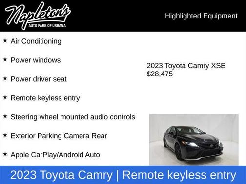 2023 Toyota Camry XSE