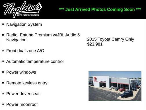 2015 Toyota Camry XLE