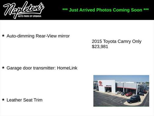 2015 Toyota Camry XLE