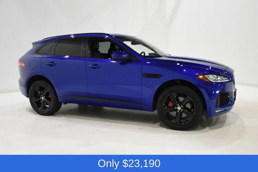 Caesium Blue Metallic 2020 Jaguar F-PACE S P380 AWD Automatic