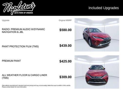 Ruby Flare Pearl 2023 Toyota Venza XLE